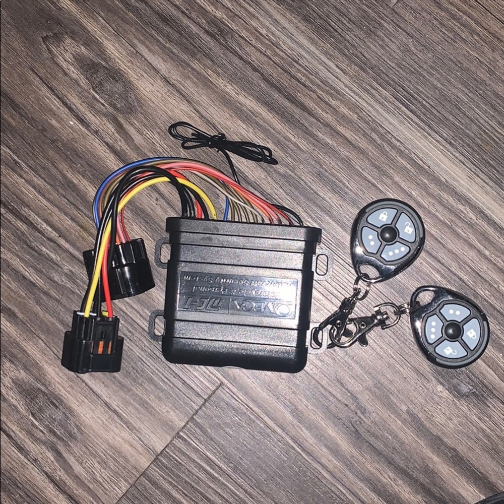 Omega Motorcycle Security System